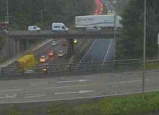 Edinburgh Commuters Experience M8 Rush Hour Delays Due to Ongoing Incident news-24092024-095133