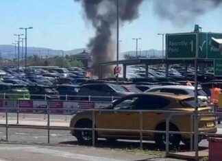 Firefighters Respond to Vehicle Blaze at Edinburgh Airport firefighters-respond-to-vehicle-blaze-at-edinburgh-airport