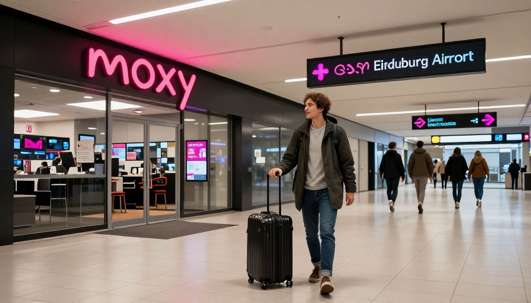Discover the Truth About Stylish & Affordable Travel at Moxy Edinburgh Airport*