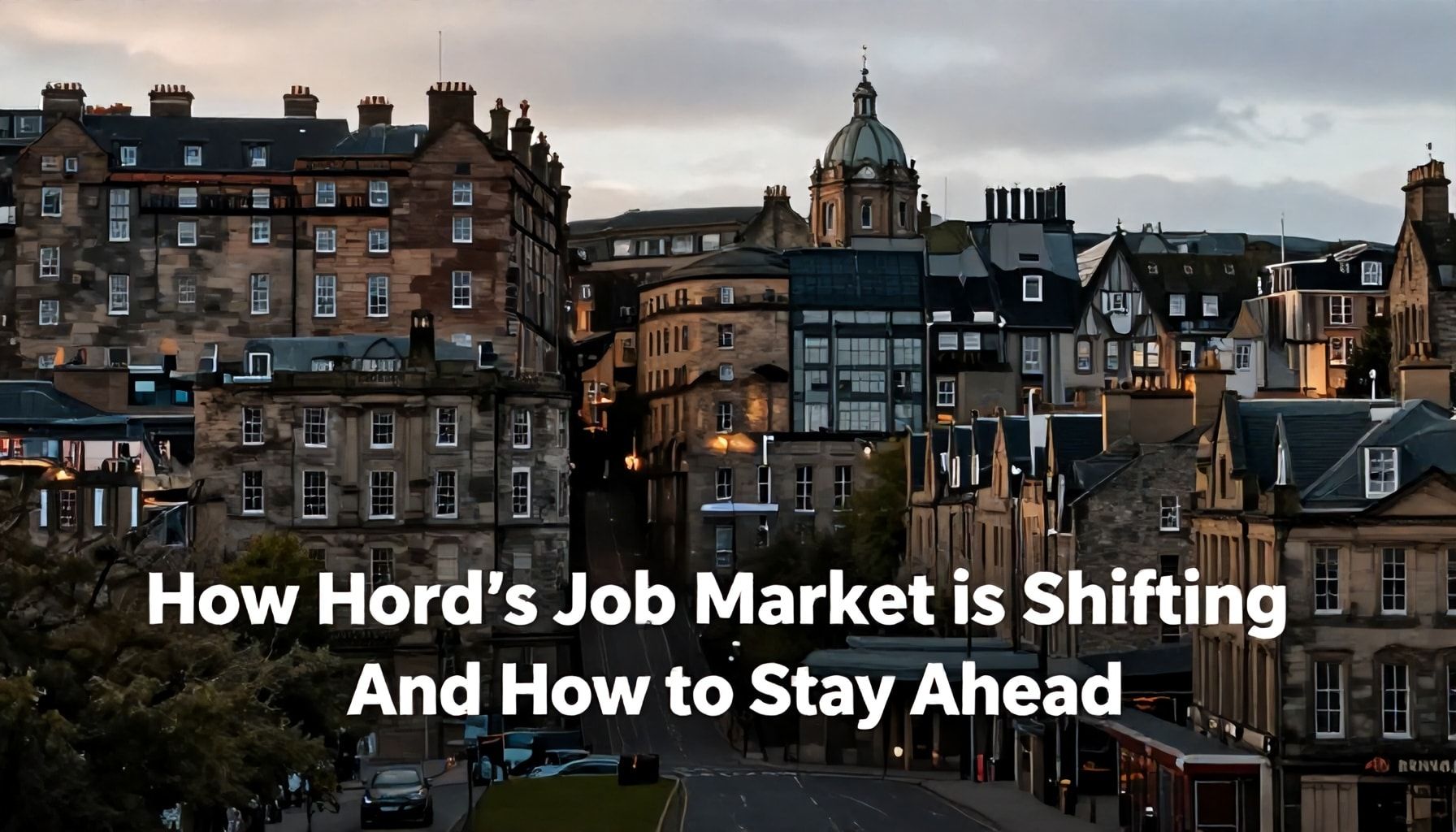 How Edinburgh’s Job Market is Shifting – And How to Stay Ahead*