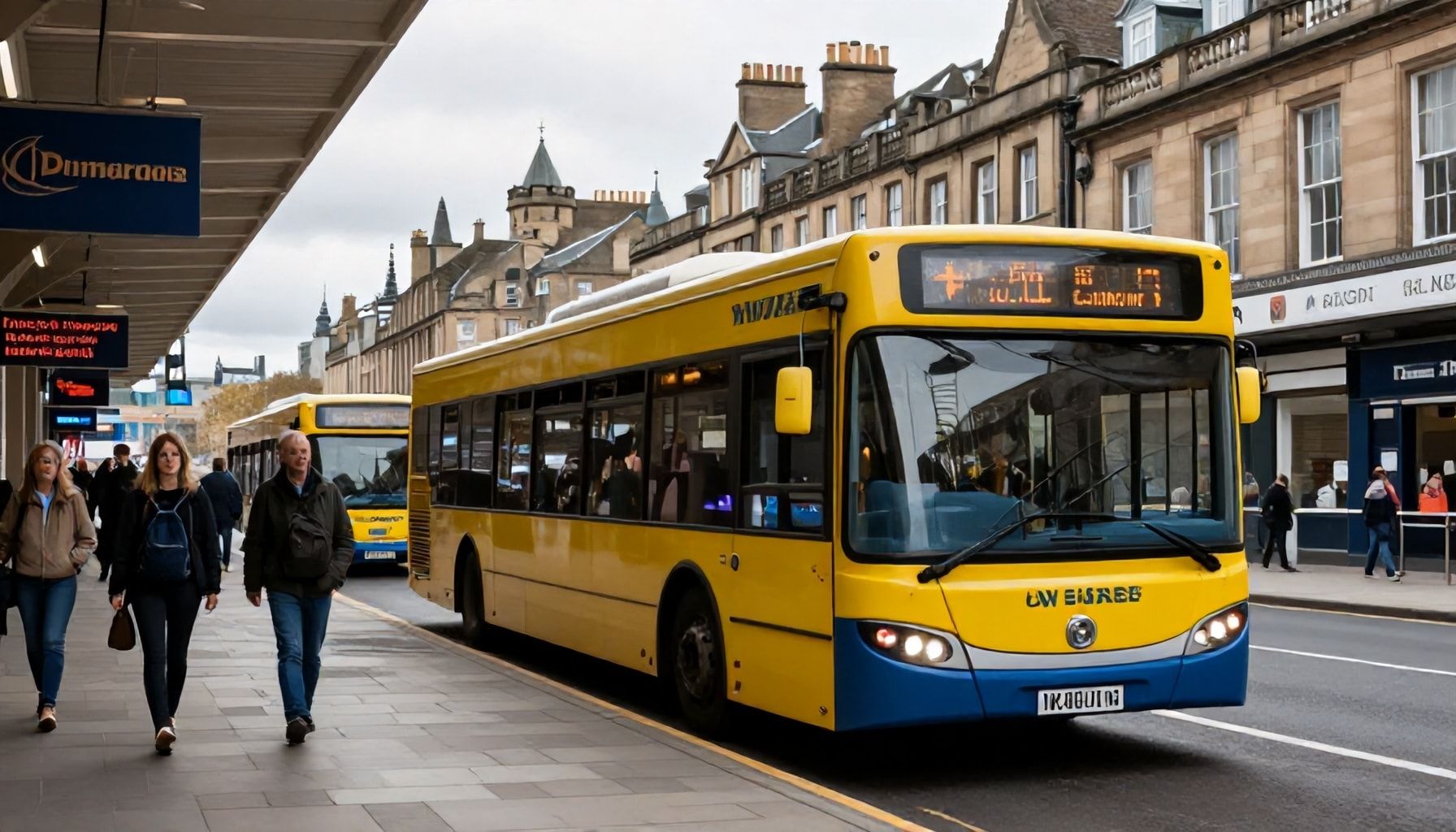 How to Navigate Edinburgh Bus Station Like a Pro*