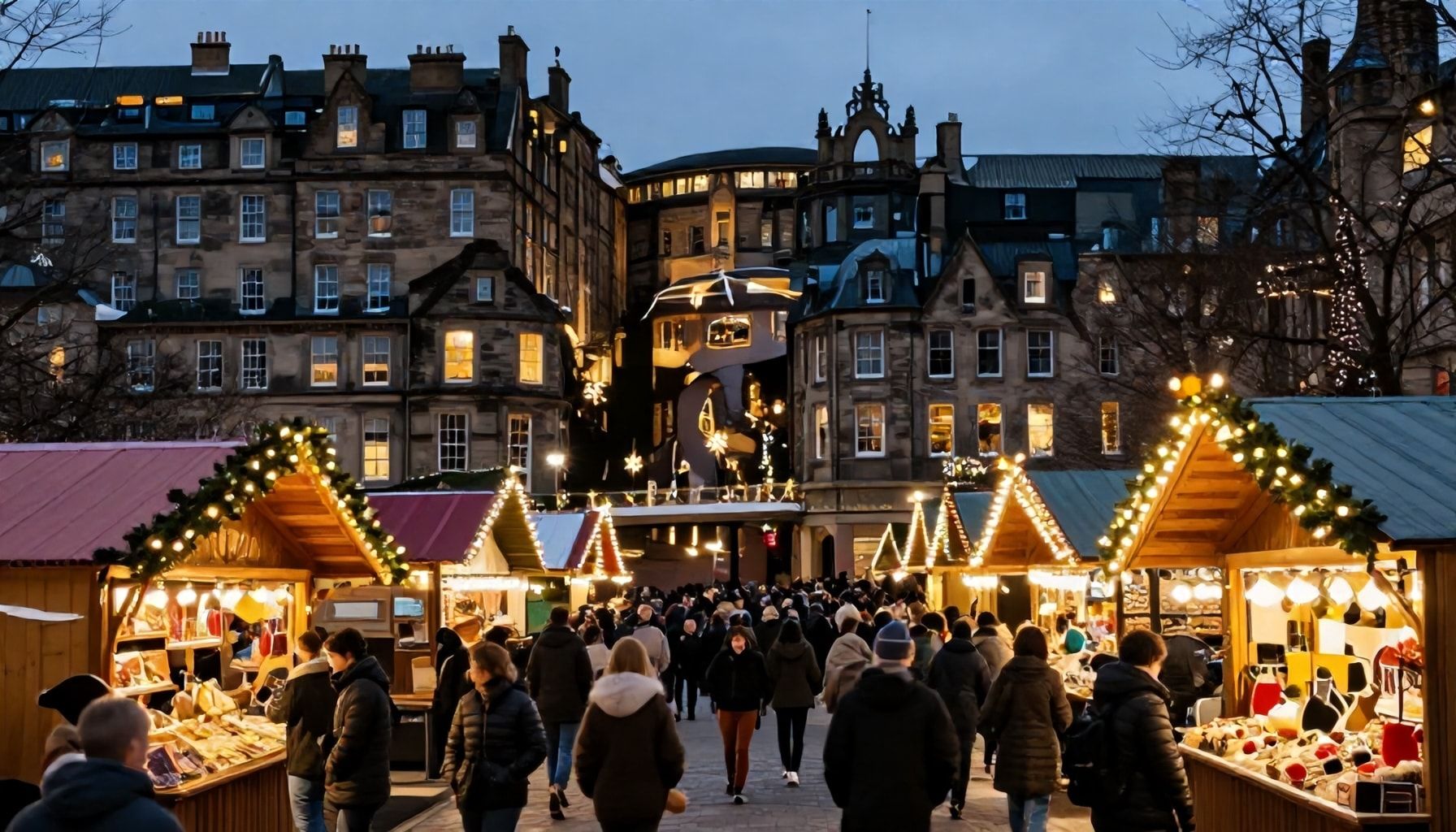 How to Navigate Edinburgh’s Christmas Market Like a Local*
