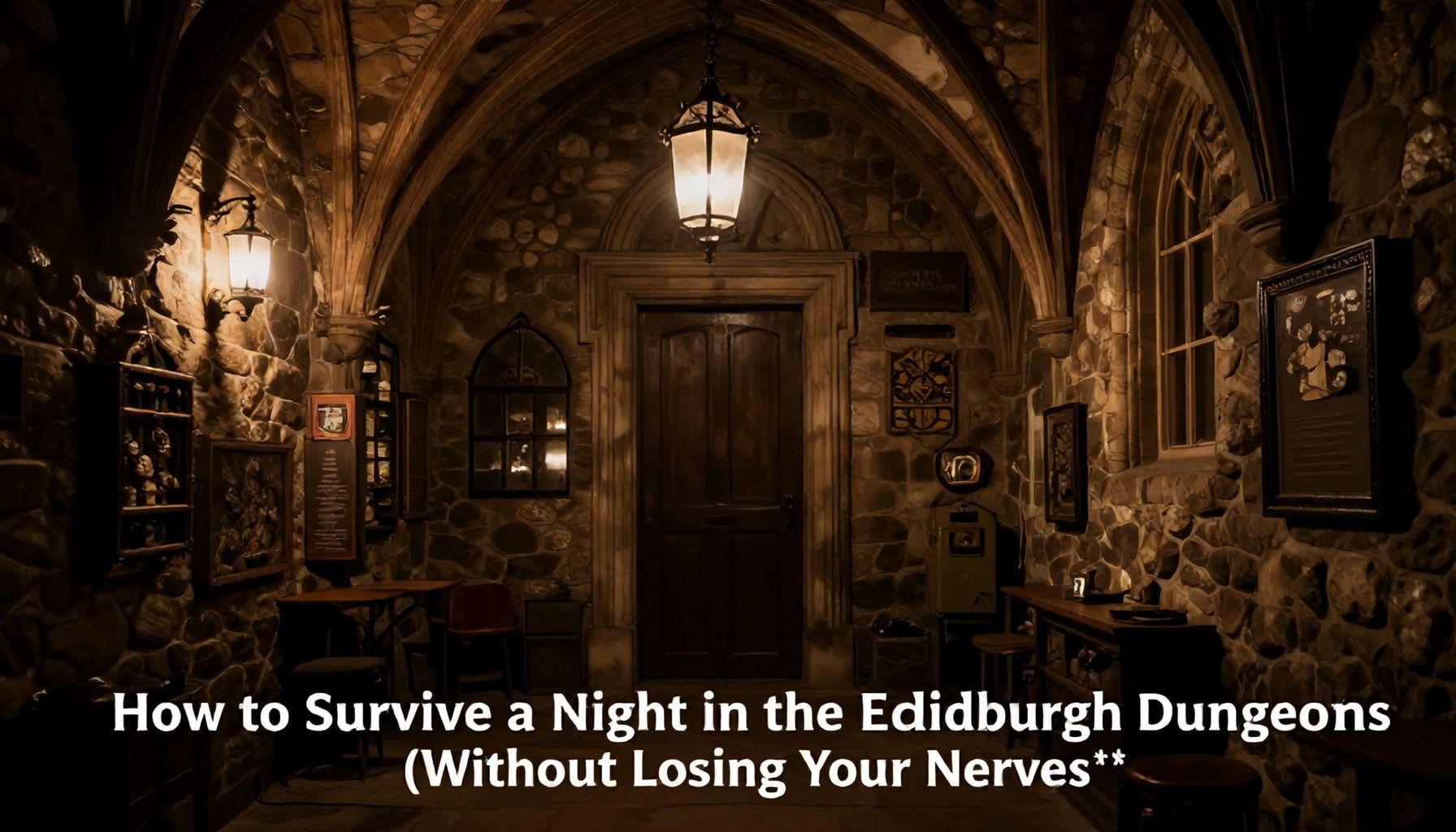 How to Survive a Night in the Edinburgh Dungeons (Without Losing Your Nerves)*