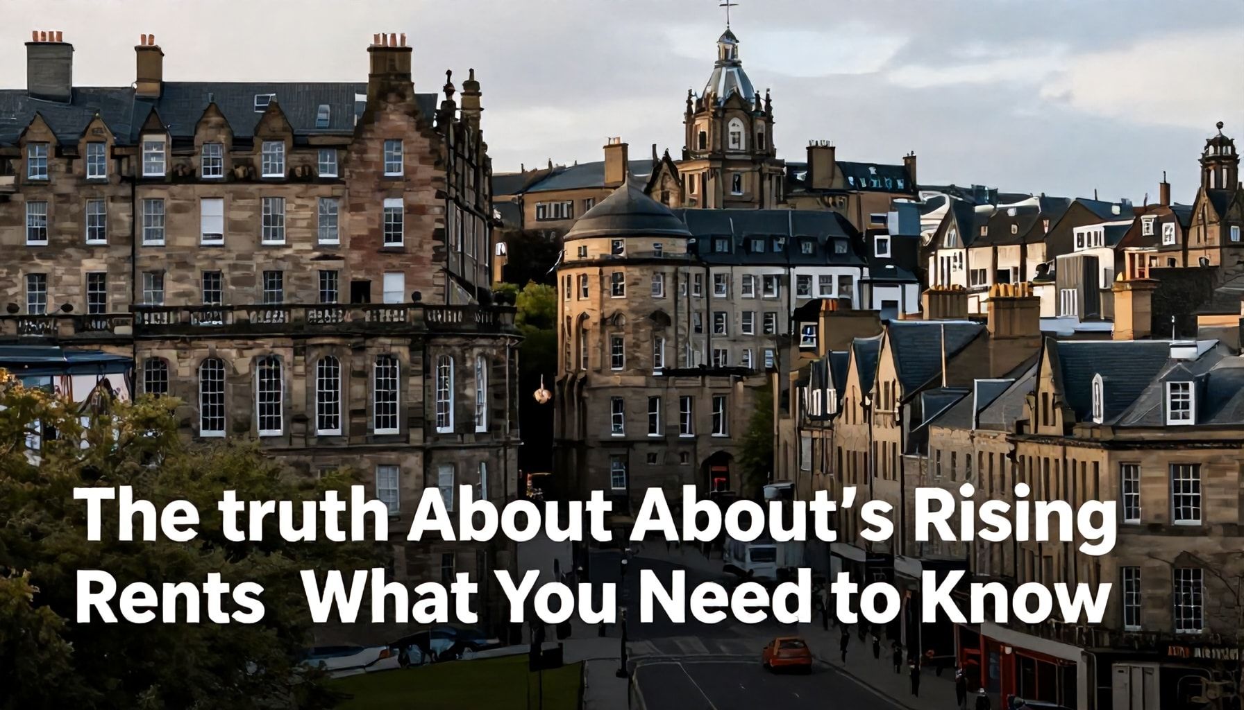 The Truth About Edinburgh’s Rising Rents – What You Need to Know*