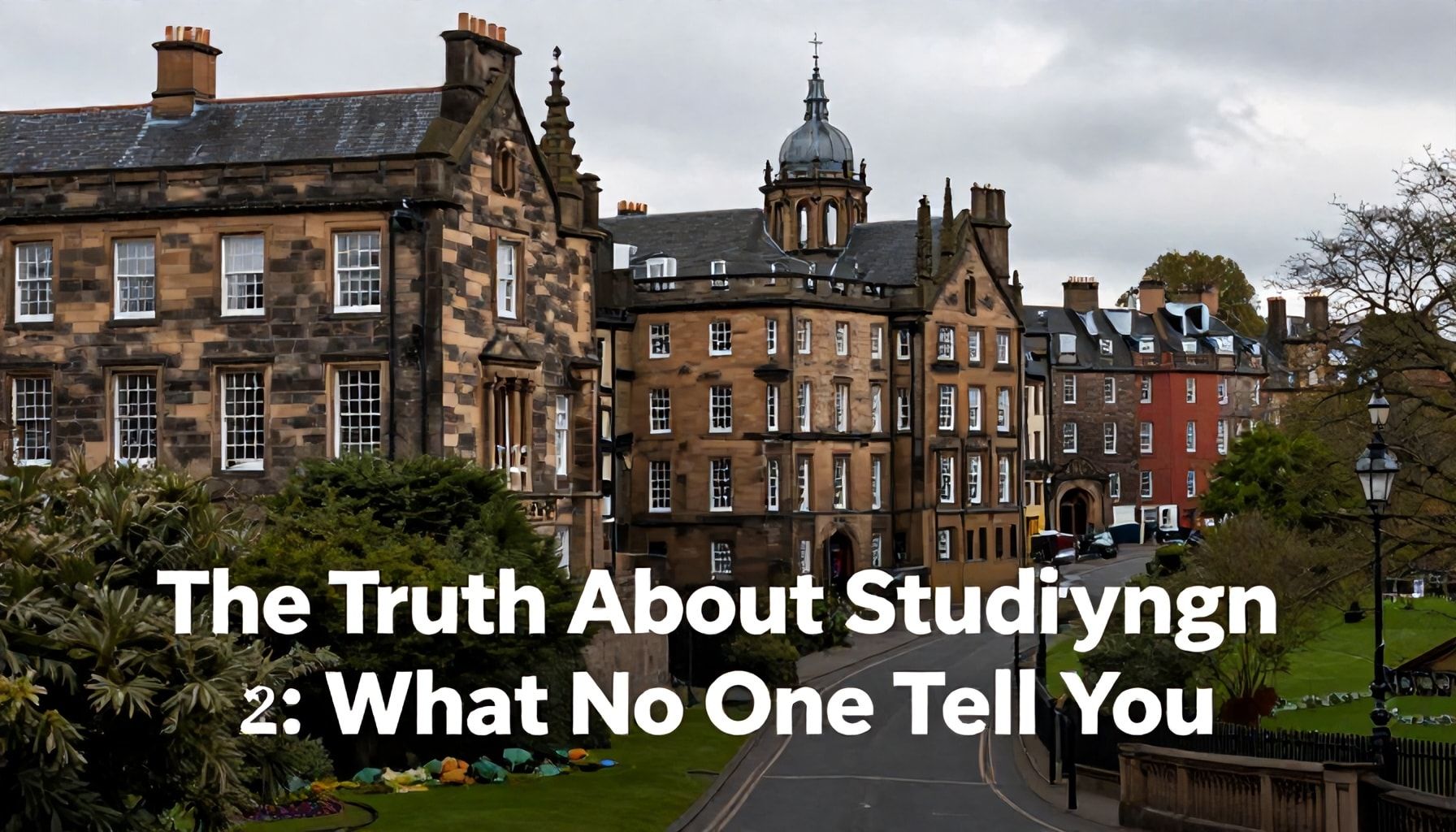 The Truth About Studying at Edinburgh: What No One Tells You*