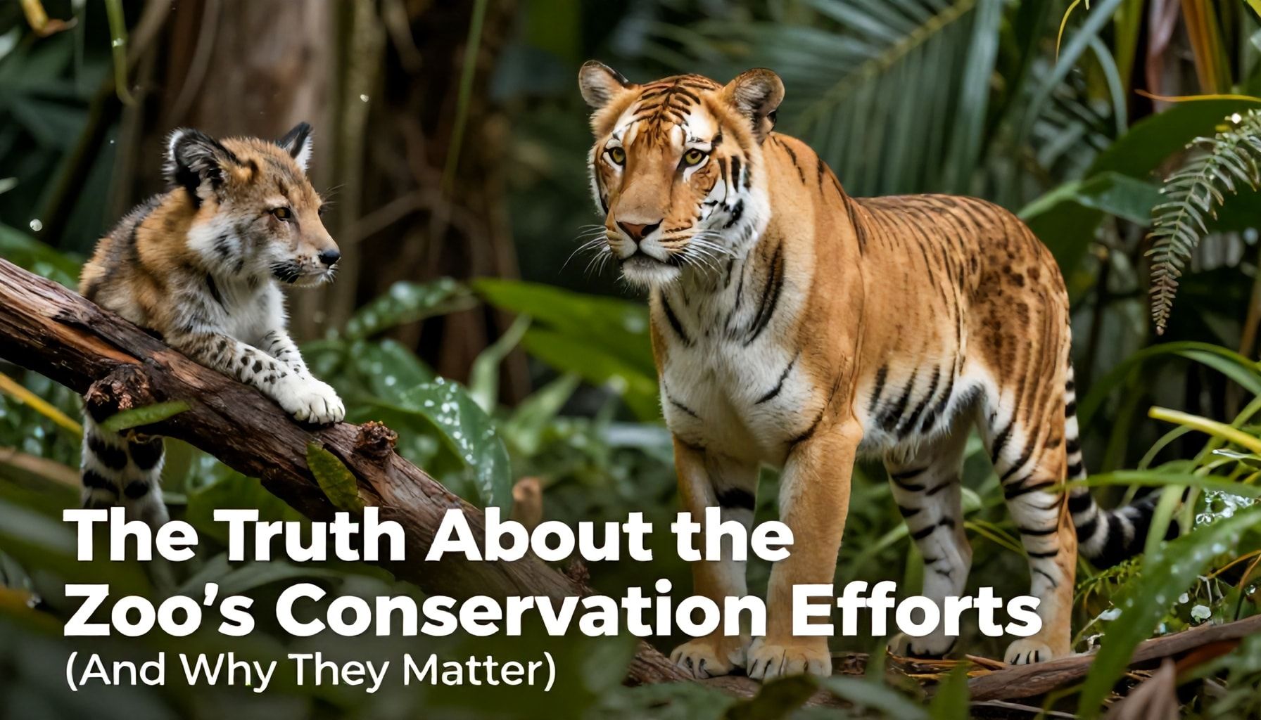 The Truth About the Zoo’s Conservation Efforts (And Why They Matter)*