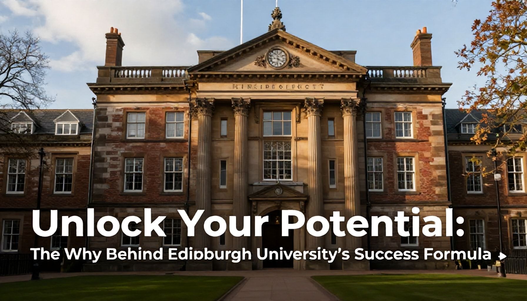 Unlock Your Potential: The Why Behind Edinburgh University’s Success Formula*