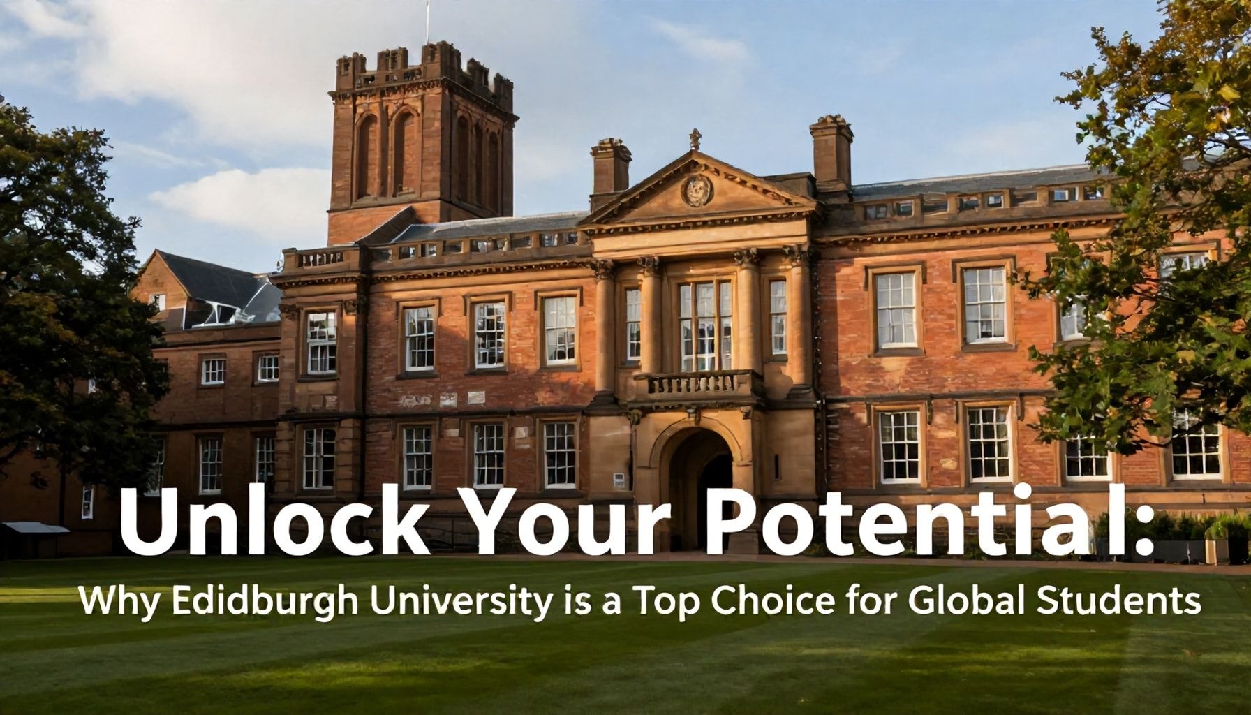 Unlock Your Potential: Why Edinburgh University is a Top Choice for Global Students*