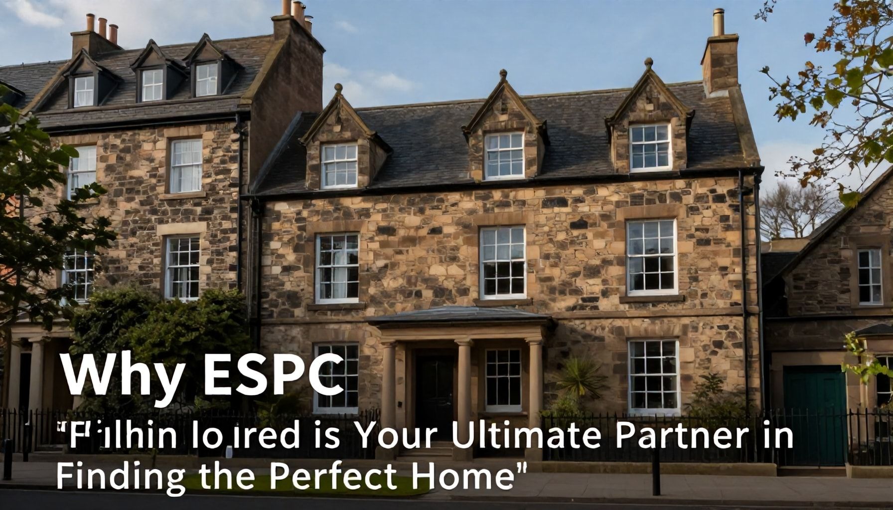 Why ESPC Edinburgh is Your Ultimate Partner in Finding the Perfect Home*