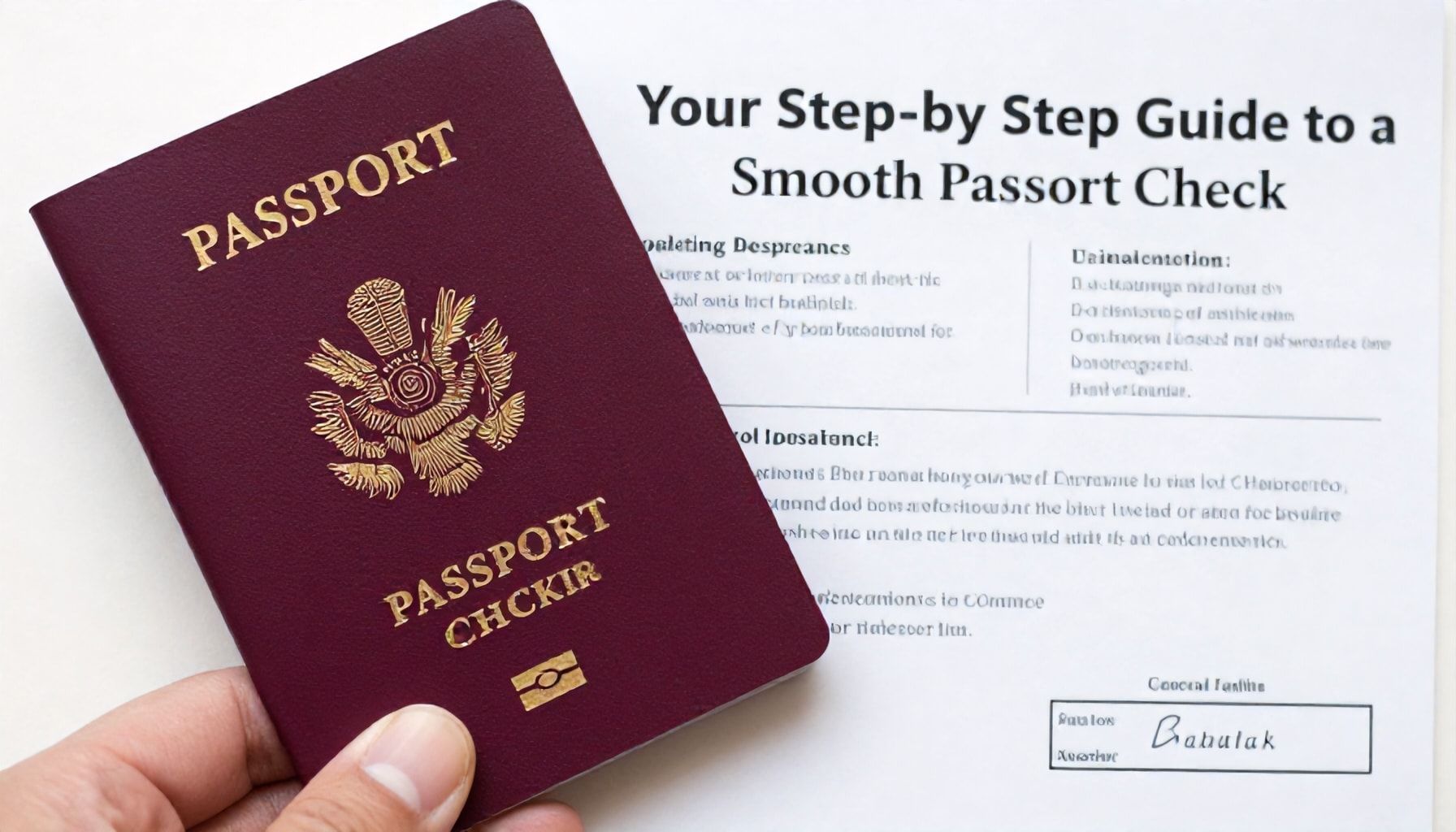 Your Step-by-Step Guide to a Smooth Passport Check*