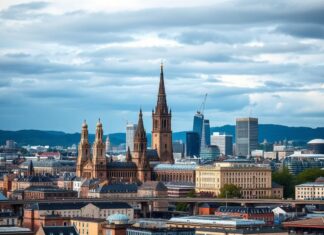 Edinburgh’s Skyline: A New Era of Aerial Photography Edimburgo's Skyline: Una Nueva Era de la Fotografía Aérea