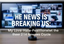 The News Is Breaking Us: My Love-Hate Relationship with the 24-Hour Cycle The News Is Breaking Us: My Love-Hate Relationship with the 24-Hour News Cycle