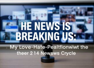 The News Is Breaking Us: My Love-Hate Relationship with the 24-Hour Cycle The News Is Breaking Us: My Love-Hate Relationship with the 24-Hour News Cycle