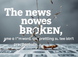 The News Is Broken, and I’m Tired of Pretending It Isn’t The news is broken, and I'm tired of pretending it isn't.